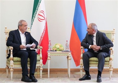 تاکید پزشکیان به پاشینیان بر رعایت ملاحظات ایران در تفاهم‌نامه با آمریکا و آذربایجان