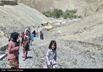 بازدید رسانه‌ها از روستاهای مرزی خراسان جنوبی (2)