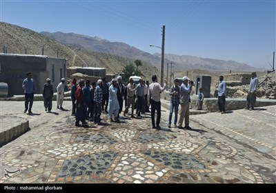 بازدید رسانه‌ها از روستاهای مرزی خراسان جنوبی (2)