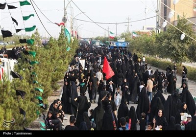 گامهای پرشور عاشقان حسینی از حرم تا جمکران