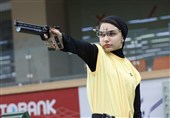 تیراندازی قهرمانی آسیا|امیری در رده نوجوانان به مدال برنز رسید/ ارشدنیا ششم شد