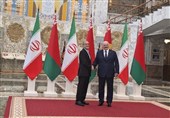رئیس جمهور بلاروس از پزشکیان استقبال کرد