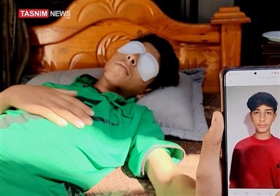 چشم‌های از دست رفته غزه؛ وقتی تک‌تیرانداز اسرائیلی نوجوان فلسطینی را هدف گرفت