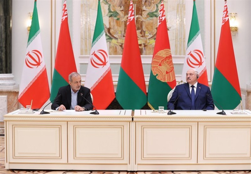 پزشکیان: به توافقات خوبی با بلاروس دست‌یافتیم