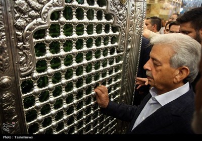 تشرف وزیر کشاورزی پاکستان به حرم حضرت معصومه (س)