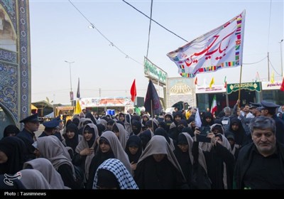 سنگر فرهنگی دختران جهان اسلام در مسیر اربعین