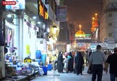 استقبال از ملت وعده صادق در کاظمین عراق