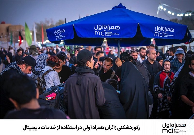 رکوردشکنی زائران همراه اولی در استفاده از خدمات دیجیتال