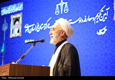 مراسم تکریم و معارفه دادستان عمومی و انقلاب مرکز خراسان رضوی