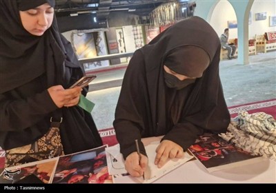 اشک و بغض زائران اربعین برای کودکان غزه