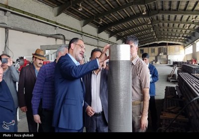 جلسه بررسی مشکلات شرکت ماشین سازی لرستان