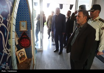 بازدید استاندار زنجان از پادگان یگان‌های ویژه استان