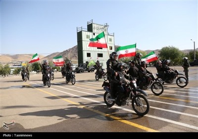 بازدید استاندار زنجان از پادگان یگان‌های ویژه استان