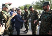 بازدید استاندار زنجان از پادگان یگانهای ویژه استان