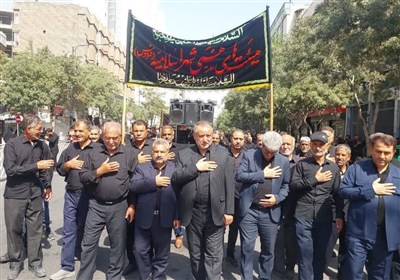 زائران،خراسان،امام،استان،استاندار،جنوبي،مسير،حضور،موكب،پياده ...