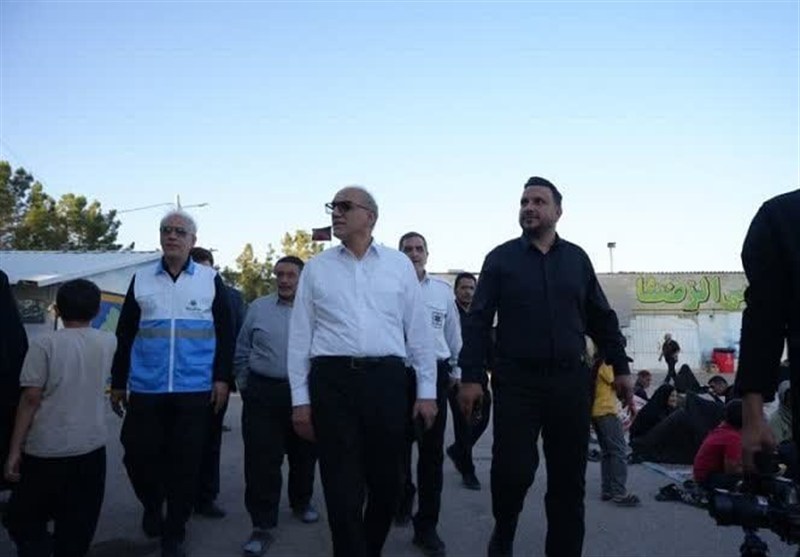 خادمان زائران پیاده رضوی در حوزه‌ سلامت بخوبی انجام وظیفه کرده‌اند