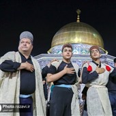 مطهر،حرم،صحن،رضوي،مراسم،برگزار