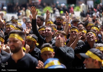 حرم حضرت معصومه(س) در سوگ پیامبر اکرم(ص) و امام حسن(ع)