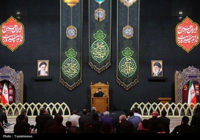 عزاداری 28 صفر در حرم بانوی کرامت