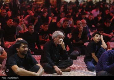 عزاداری 28 صفر در حرم بانوی کرامت