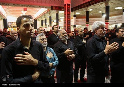 عزاداری 28 صفر در حرم بانوی کرامت
