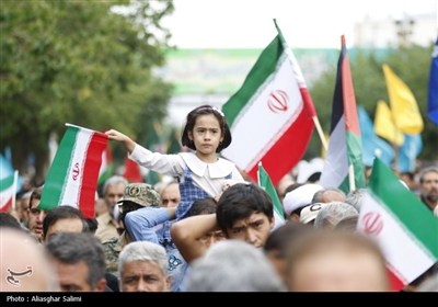 برگزاری راهپیمایی جمعه نصر در بجنورد