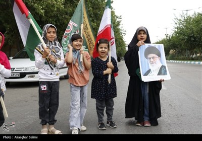برگزاری راهپیمایی جمعه نصر در بجنورد