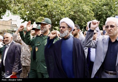 برگزاری راهپیمایی جمعه نصر در بجنورد