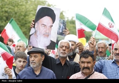 برگزاری راهپیمایی جمعه نصر در بجنورد