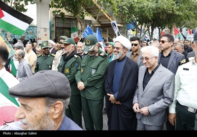 برگزاری راهپیمایی جمعه نصر در بجنورد