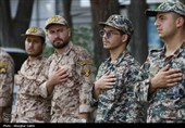 دسته روی هیئت عزاداری نیروهای مسلح خراسان شمالی