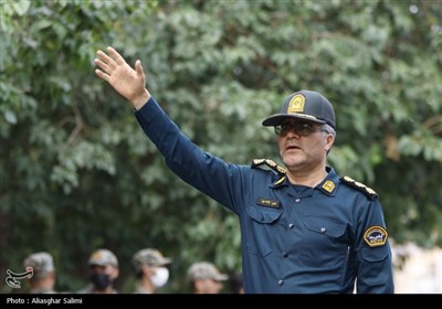 دسته روی هیئت عزاداری نیروهای مسلح خراسان شمالی