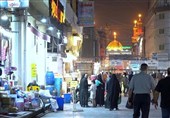 استقبال از ملت وعده صادق در کاظمین عراق