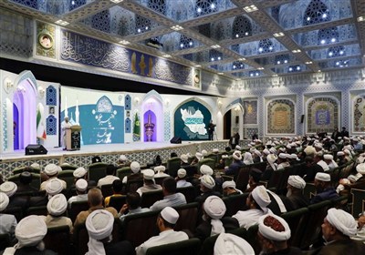 مؤتمر الرسول «ص» فی الحرم الرضوی: وحدة الشیعة والسنة هی سر انتصار إیران فی حرب الـ12 یومًا