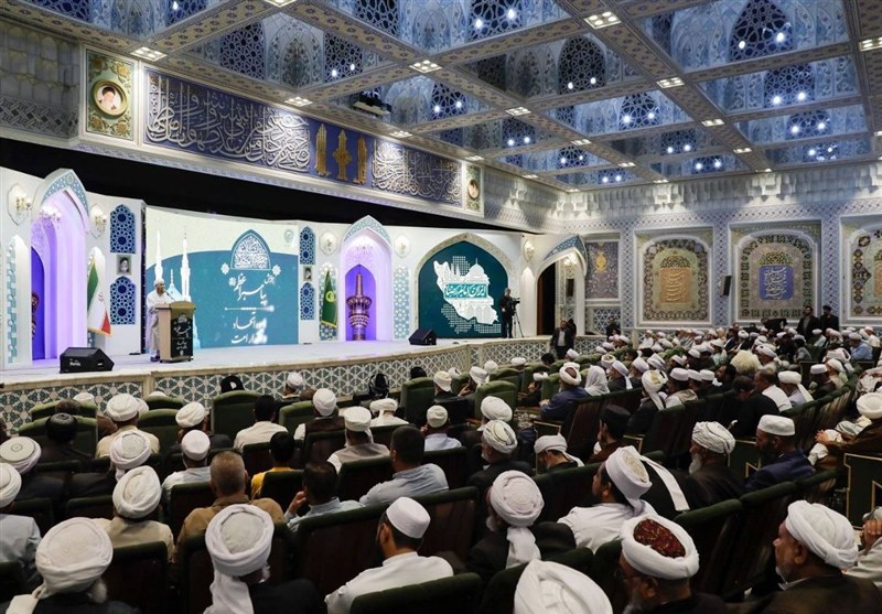 مؤتمر الرسول «ص» فی الحرم الرضوی: وحدة الشیعة والسنة هی سر انتصار إیران فی حرب الـ12 یومًا