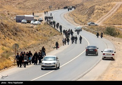 زائران رضوی در جاده امام رضا (ع) - 2