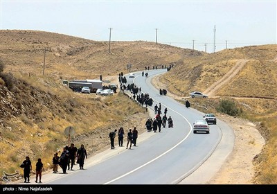 زائران رضوی در جاده امام رضا (ع) - 2