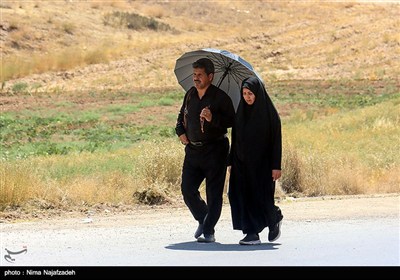زائران رضوی در جاده امام رضا (ع) - 2
