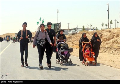 زائران رضوی در جاده امام رضا (ع) - 2