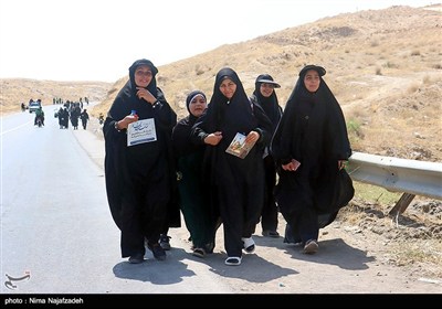 زائران رضوی در جاده امام رضا (ع) - 2
