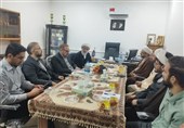 دیدار اعضای دبیرخانه کنگره علامه بهابادی با مسئولان مؤسسه امام خمینی(ره)