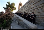 مراسم روز پزشک در آرامگاه بوعلی سینا-همدان