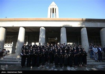 مراسم روز پزشک در آرامگاه بوعلی سینا-همدان