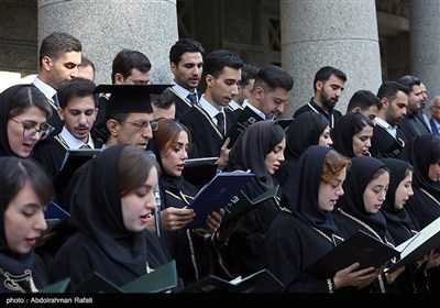 مراسم روز پزشک در آرامگاه بوعلی سینا-همدان