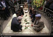 مراسم روز پزشک در آرامگاه بوعلی سینا-همدان