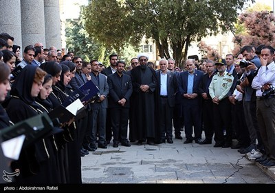 مراسم روز پزشک در آرامگاه بوعلی سینا-همدان