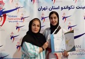 رعنا الماسی تکواندوکار نوجوان پیشوایی نایب قهرمان استان تهران شد