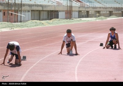 مسابقات قهرمانی دو و میدانی نونهالان منطقه 3 کشور درهمدان