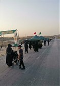 پیاده روی 40 کیلومتری همدانیها به سمت مشهدالرضا(ع)