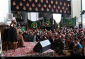عزاداری گلستانیها در صحن گوهرشاد